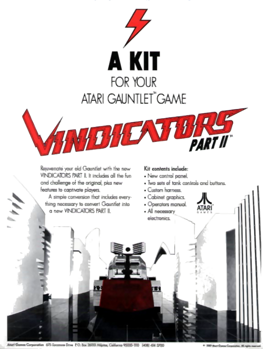 Vindicators (rev 2) MAME2003Plus Game Cover